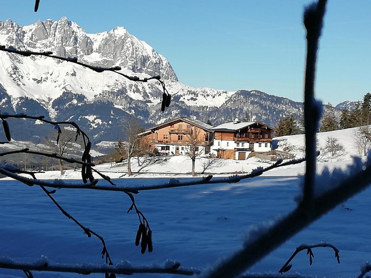 キッツビュール Hahnenkammblickヴィラ エクステリア 写真